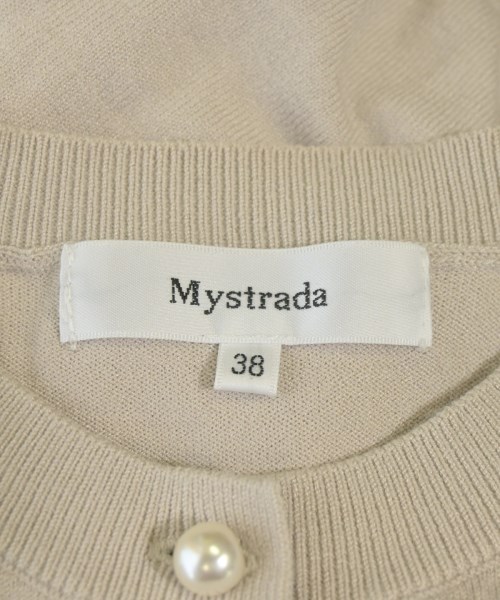Mystrada（マイストラーダ）カーディガン ベージュ サイズ:38(M位) レディース/2200678909058