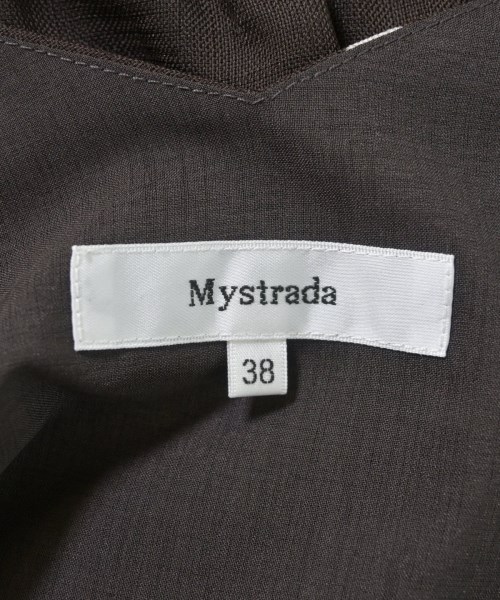 Mystrada（マイストラーダ）オールインワン/サロペット 茶 サイズ:38(M位) レディース/2200681399112