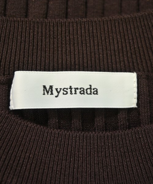 Mystrada（マイストラーダ）ニット・セーター 茶 サイズ:38(M位) レディース/2200690556087