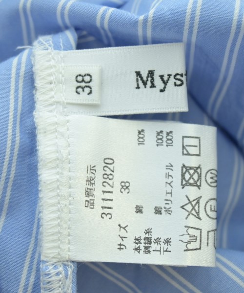 Mystrada（マイストラーダ）ブラウス 青 サイズ:38(M位) レディース/2200684871073
