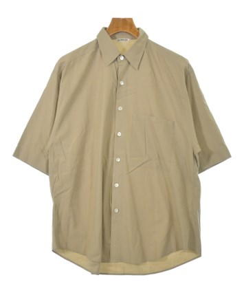 AURALEE（オーラリー）カジュアルシャツ ベージュ サイズ:5(L位