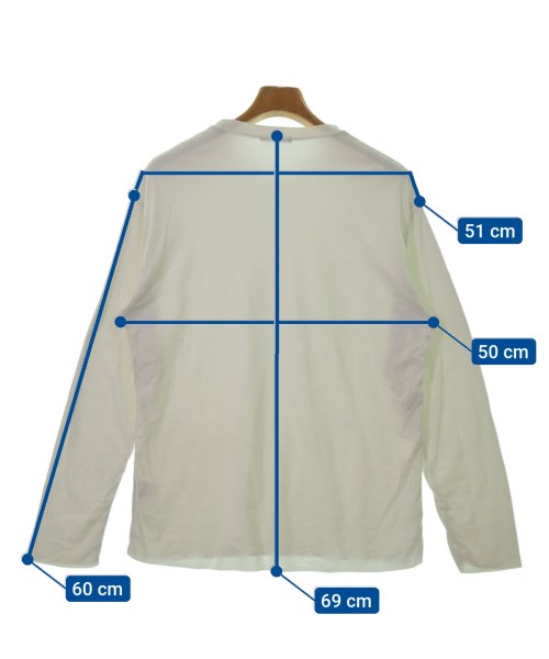 AURALEE（オーラリー）Tシャツ・カットソー 白 サイズ:3(S位) メンズ/2200481130021