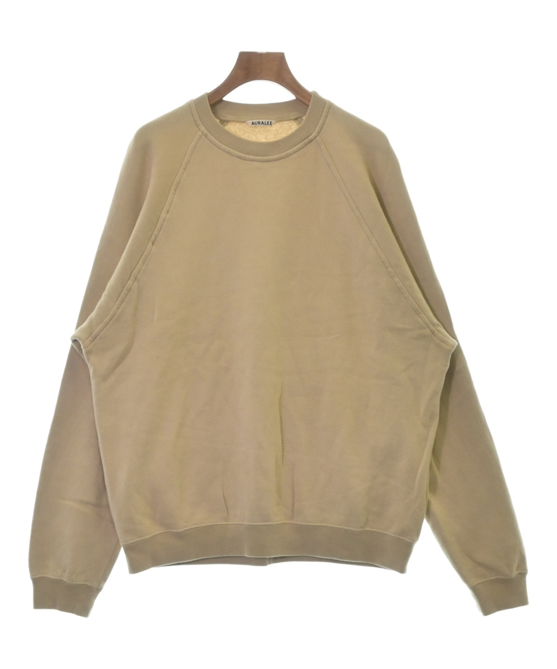 AURALEE（オーラリー）スウェット ベージュ サイズ:4(M位) メンズ