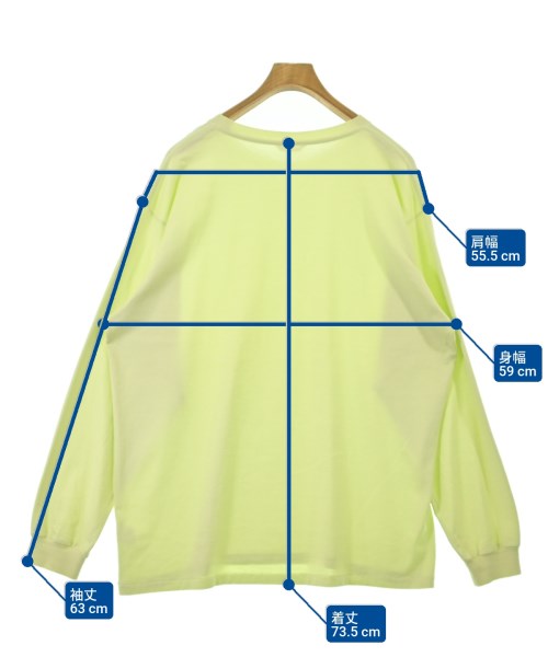 AURALEE（オーラリー）Tシャツ・カットソー 緑 サイズ:5(L位) メンズ/2200557740123