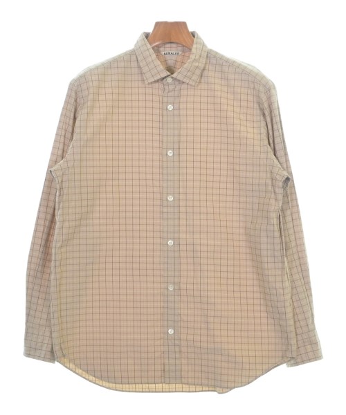 AURALEE(オーラリー)カジュアルシャツ ベージュ サイズ:3(S位)/2200557663125