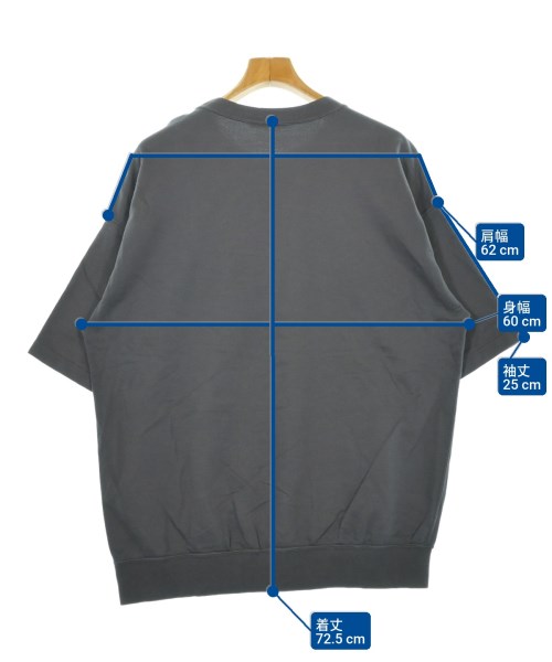 AURALEE（オーラリー）Tシャツ・カットソー グレー サイズ:4(M位) メンズ/2200558847012