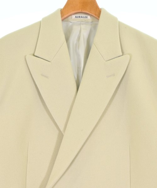 AURALEE（オーラリー）チェスターコート 白 サイズ:4(M位) メンズ/2200619627010