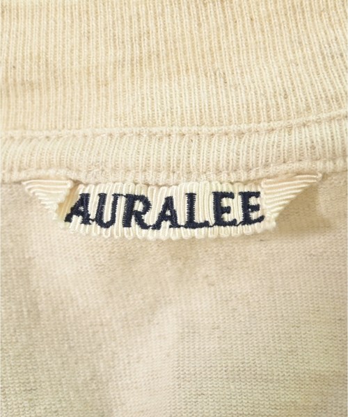 AURALEE（オーラリー）Tシャツ・カットソー ベージュ サイズ:3(S位) メンズ/2200632647194