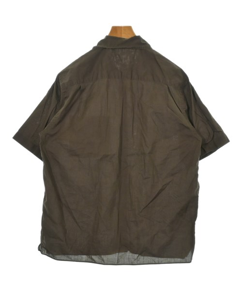 AURALEE（オーラリー）カジュアルシャツ 茶 サイズ:3(S位) メンズ/2200634388088