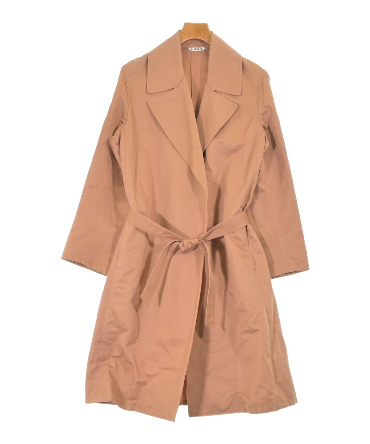 AURALEE（オーラリー）トレンチコート 茶 サイズ:0(XXS位) メンズ