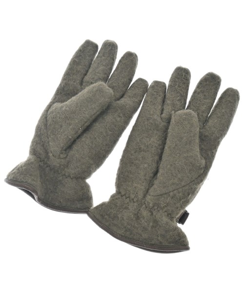 AURALEE（オーラリー）手袋 カーキ サイズ:- メンズ/2200636064027