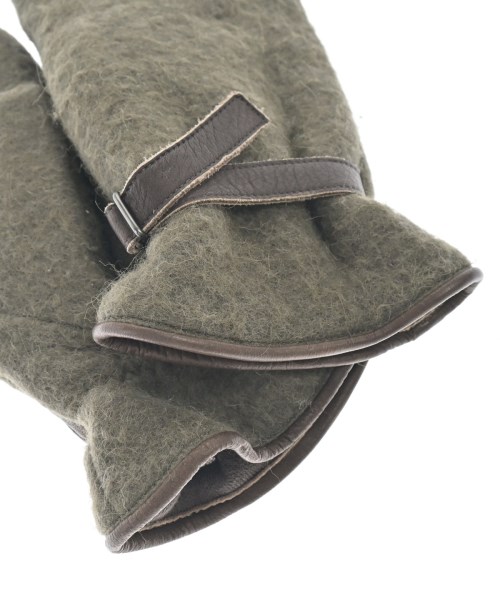 AURALEE（オーラリー）手袋 カーキ サイズ:- メンズ/2200636064027