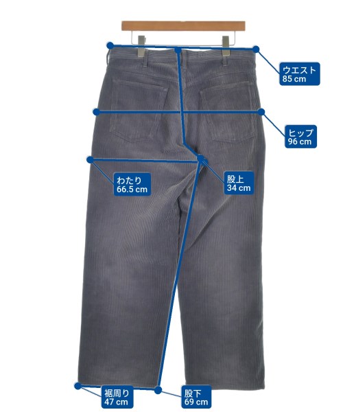 AURALEE（オーラリー）その他 グレー サイズ:4(M位) メンズ/2200636594012