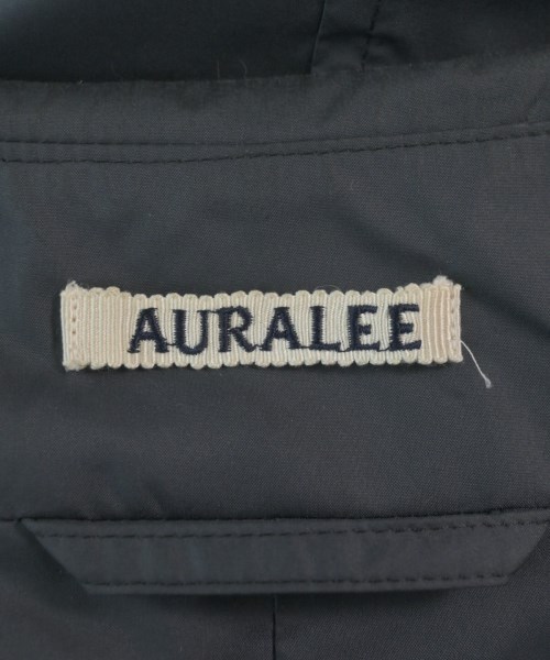 AURALEE（オーラリー）ステンカラーコート 紺 サイズ:4(M位) メンズ/2200636901063