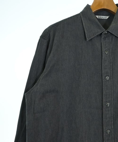 AURALEE（オーラリー）カジュアルシャツ グレー サイズ:4(M位) メンズ/2200637015028