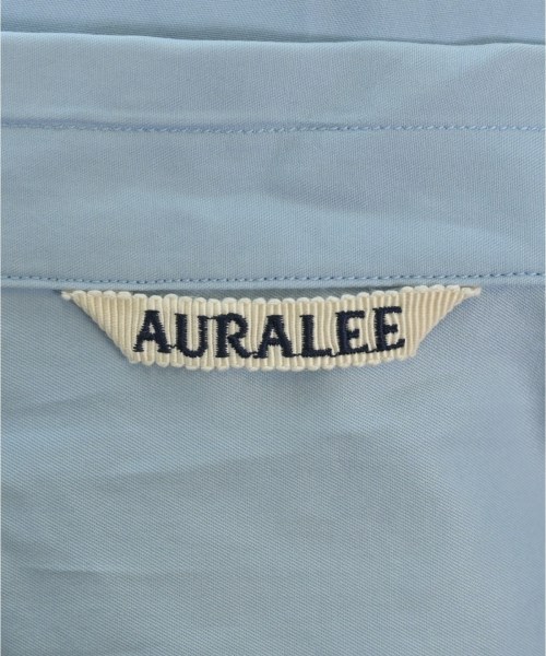 AURALEE（オーラリー）カジュアルシャツ 青 サイズ:4(M位) メンズ/2200637073028