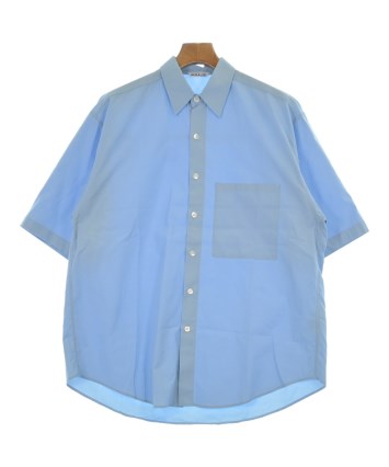 AURALEE(オーラリー)カジュアルシャツ 青 サイズ:4(M位) メンズ AURALEE(オーラリー)カジュアルシャツ 青 サイズ:4(M位) メンズ