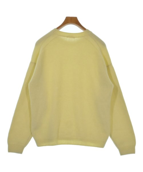 AURALEE（オーラリー）ニット・セーター 黄 サイズ:4(M位) メンズ/2200637325042