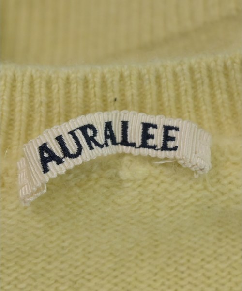 AURALEE（オーラリー）ニット・セーター 黄 サイズ:4(M位) メンズ/2200637325042