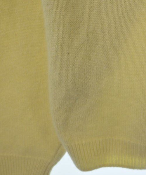 AURALEE（オーラリー）ニット・セーター 黄 サイズ:4(M位) メンズ/2200637325042