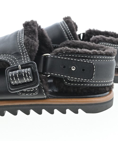 AURALEE（オーラリー）サンダル 黒 サイズ:UK8(26.5cm位) メンズ/2200637325059