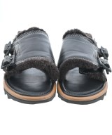 AURALEE（オーラリー）サンダル 黒 サイズ:UK8(26.5cm位) メンズ/2200637325059