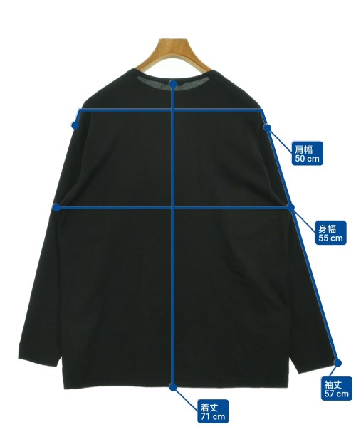 AURALEE（オーラリー）Tシャツ・カットソー 黒 サイズ:3(S位) メンズ/2200635349040