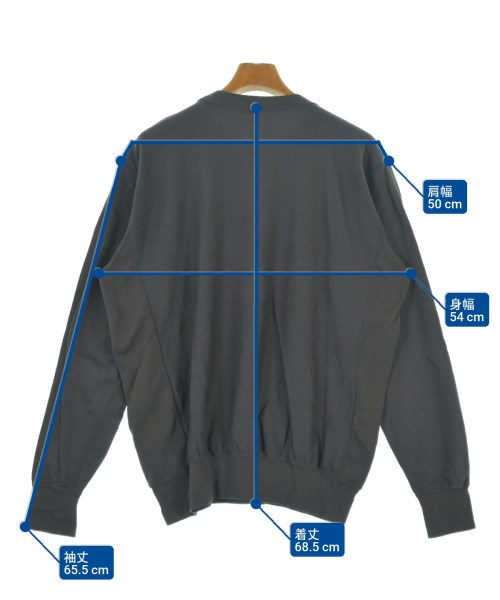 AURALEE（オーラリー）スウェット グレー サイズ:4(M位) メンズ/2200609208427