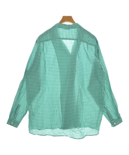 AURALEE（オーラリー）カジュアルシャツ 緑 サイズ:4(M位) メンズ/2200624281061
