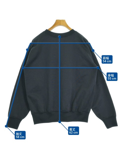 AURALEE（オーラリー）スウェット 紺 サイズ:3(S位) メンズ/2200637630016