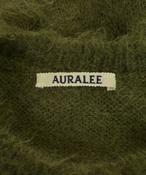 AURALEE（オーラリー）ニット・セーター カーキ サイズ:4(M位) メンズ/2200638876024