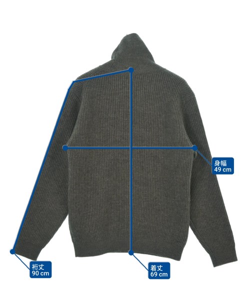 AURALEE（オーラリー）ニット・セーター グレー サイズ:3(S位) メンズ/2200639320021