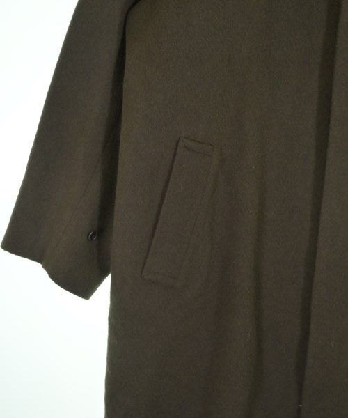 AURALEE（オーラリー）ステンカラーコート 茶 サイズ:5(L位) メンズ/2200639434018