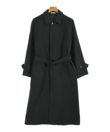 AURALEE（オーラリー）ステンカラーコート 黒 サイズ:0(S位) メンズ