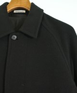 AURALEE（オーラリー）ステンカラーコート 黒 サイズ:0(S位) メンズ/2200639434025