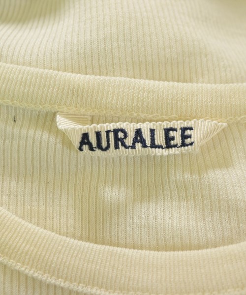 AURALEE（オーラリー）Tシャツ・カットソー 白 サイズ:1(M位) レディース/2200639434254