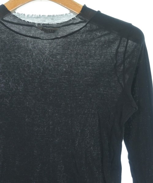 AURALEE（オーラリー）Tシャツ・カットソー 黒 サイズ:1(M位) レディース/2200639434261