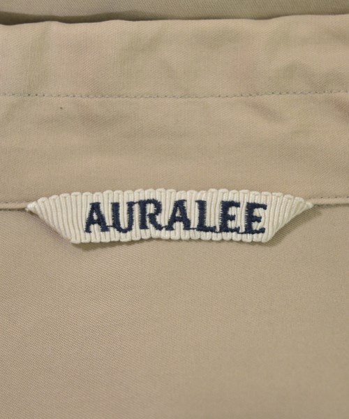 AURALEE（オーラリー）カジュアルシャツ ベージュ サイズ:3(S位) メンズ/2200626115173