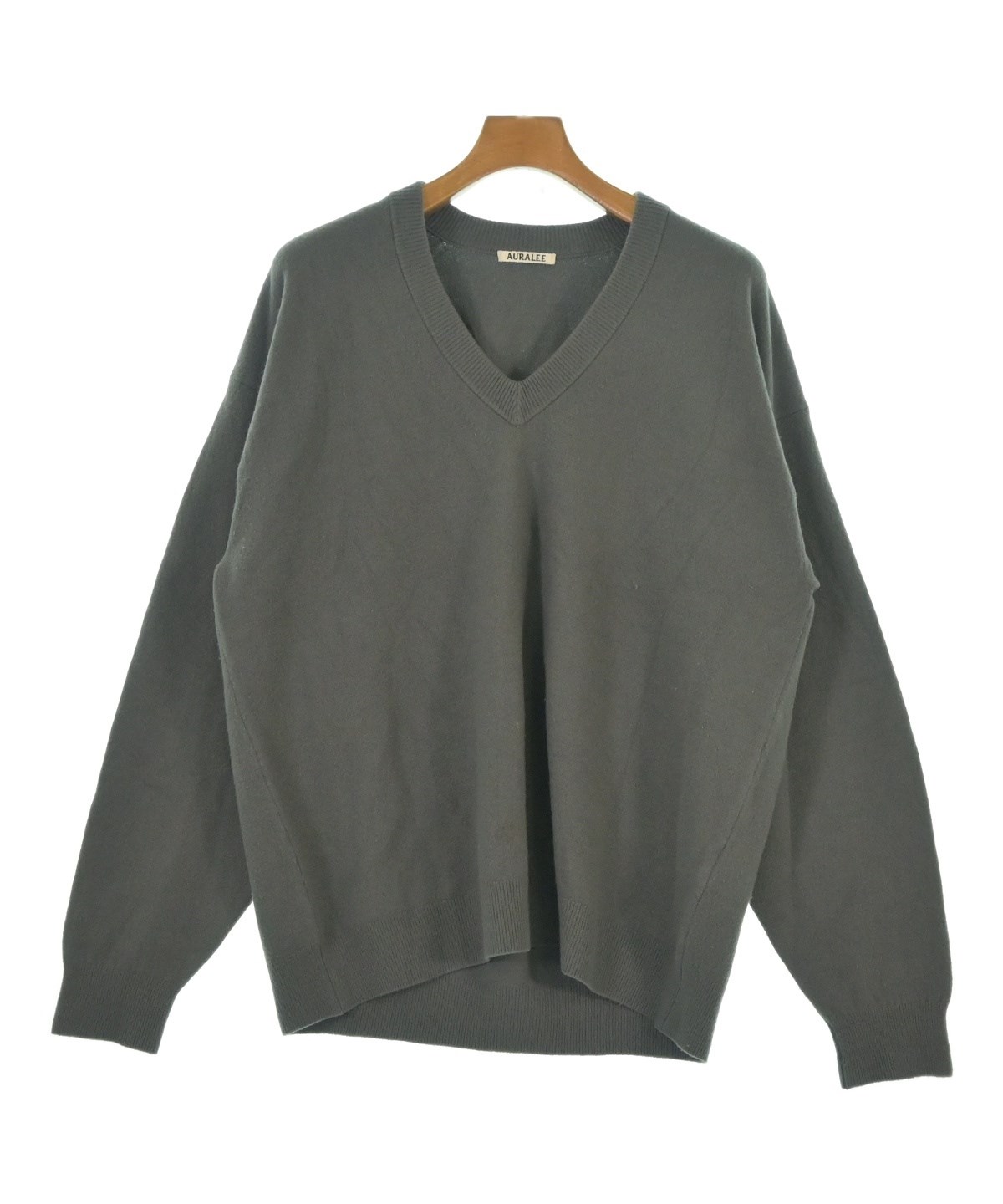 AURALEE（オーラリー）ニット・セーター グレー サイズ:3(S位) メンズ