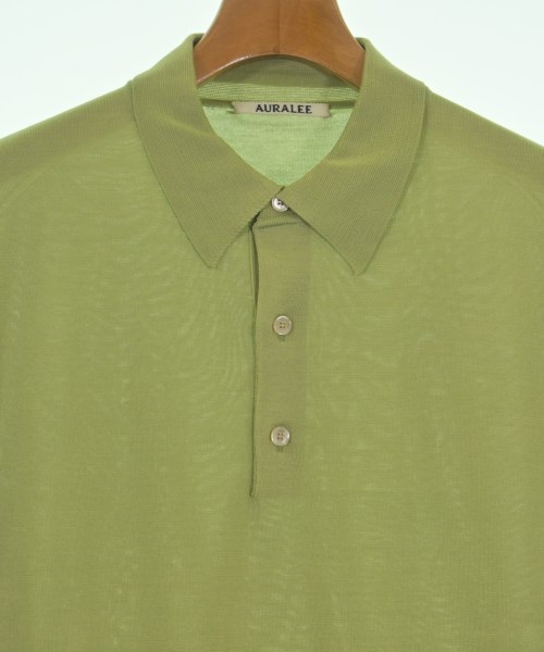 AURALEE（オーラリー）ニット・セーター 緑 サイズ:3(S位) メンズ/2200639907024