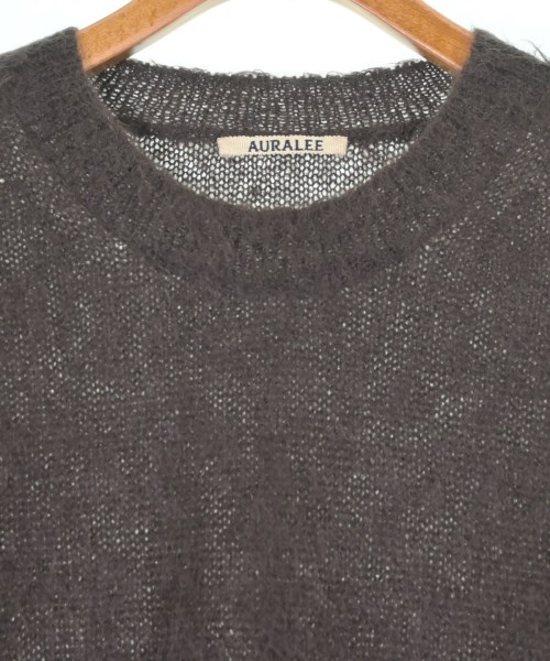 AURALEE（オーラリー）ニット・セーター 茶 サイズ:4(M位) メンズ/2200639911021