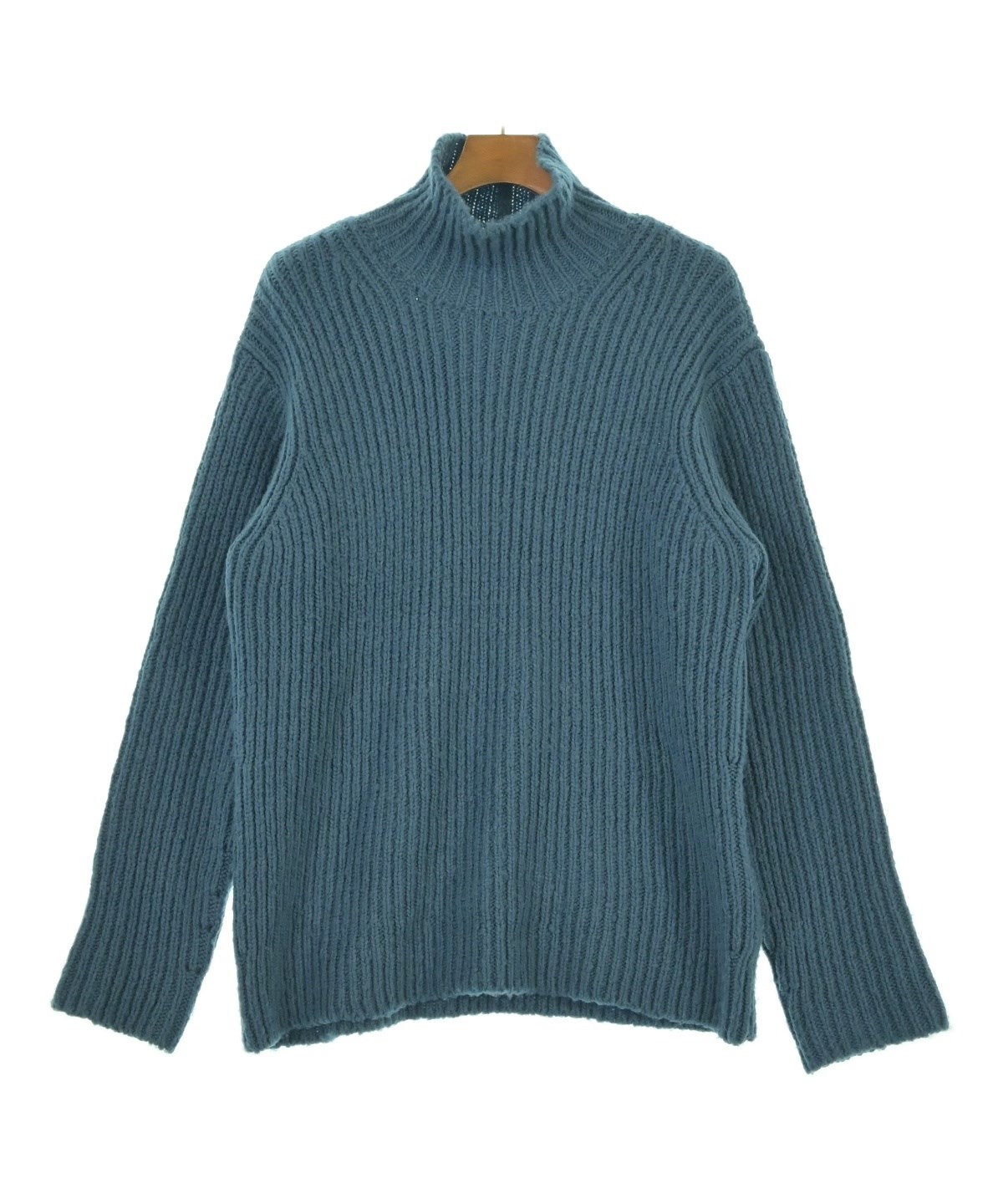 AURALEE（オーラリー）ニット・セーター 青 サイズ:4(M位) メンズ