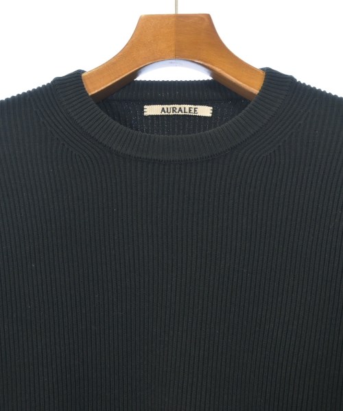 AURALEE（オーラリー）ニット・セーター 黒 サイズ:4(M位) メンズ/2200637927123