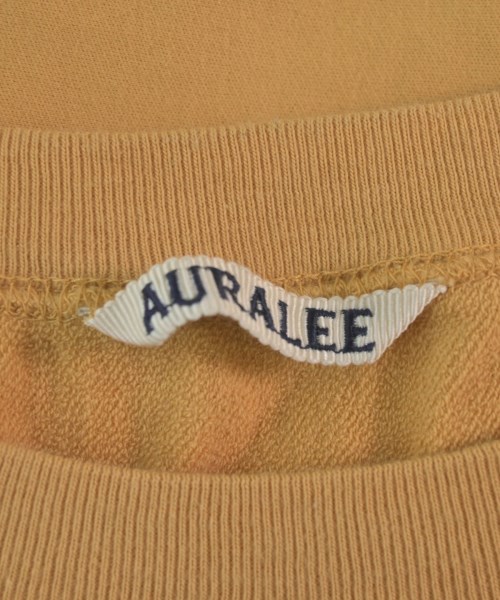 AURALEE（オーラリー）スウェット 黄 サイズ:4(M位) メンズ/2200640298067