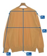 AURALEE（オーラリー）スウェット 黄 サイズ:4(M位) メンズ/2200640298067