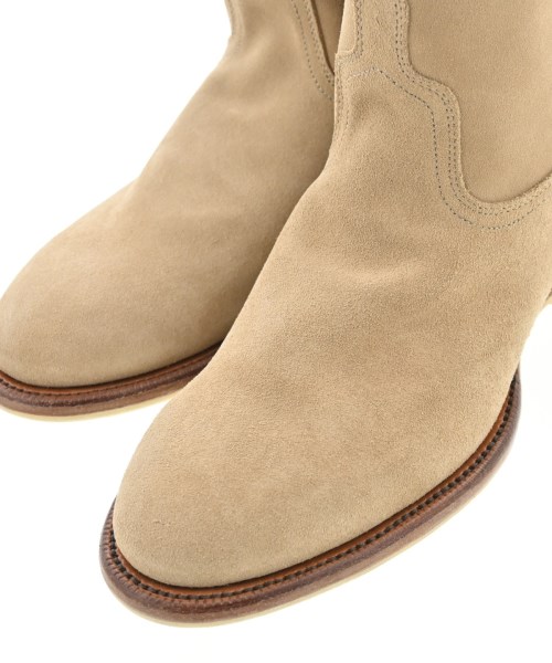 AURALEE（オーラリー）ブーツ ベージュ サイズ:UK9 1/2(28cm位) メンズ/2200627648014