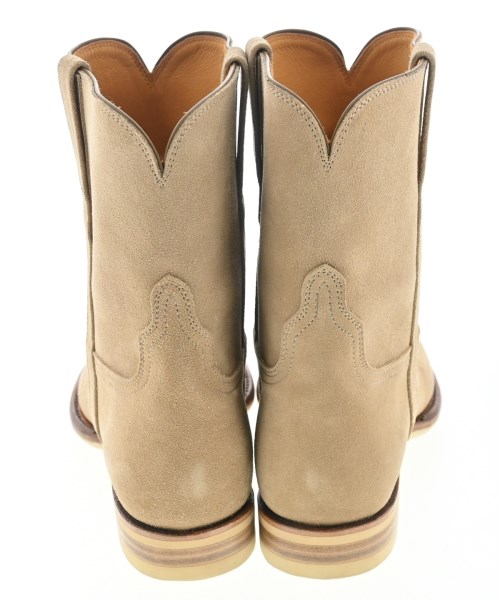 AURALEE（オーラリー）ブーツ ベージュ サイズ:UK9 1/2(28cm位) メンズ/2200627648014