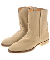AURALEE（オーラリー）ブーツ ベージュ サイズ:UK9 1/2(28cm位) メンズ/2200627648014