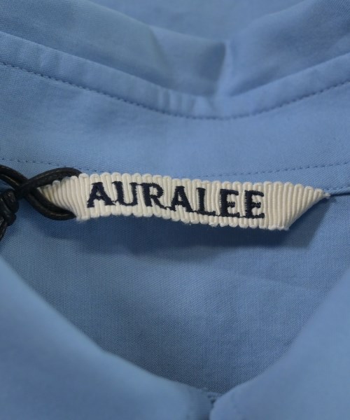 AURALEE（オーラリー）カジュアルシャツ 青 サイズ:1(M位) メンズ/2200640486068