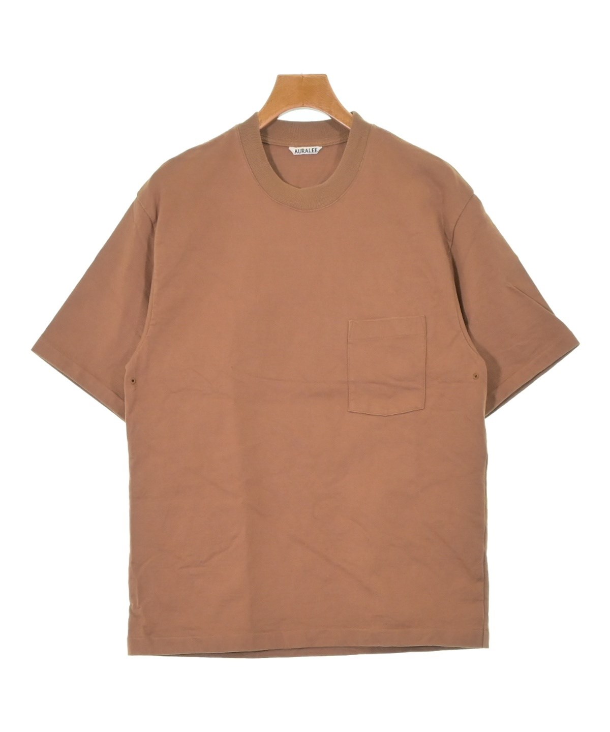 送料無料 美品 AURALEE オーラリー カシミヤ キャメル カットソー AURALEE (オーラリー) CASHMERE HARD TWIST KNIT CARDIGAN